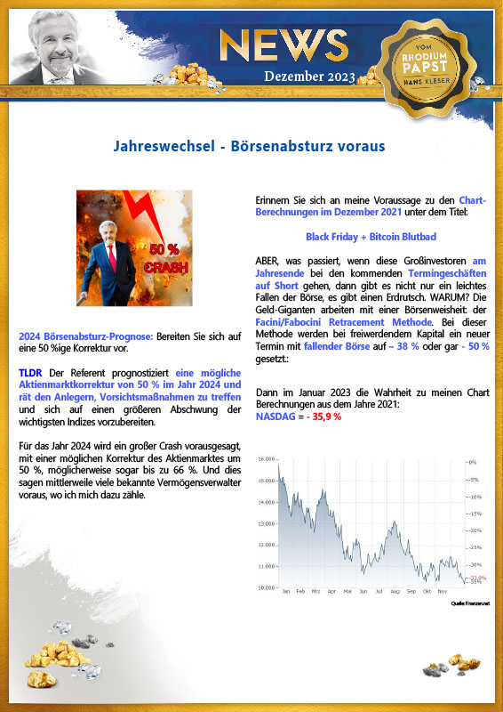 HK News - Zum Jahreswechsel 2023/2024